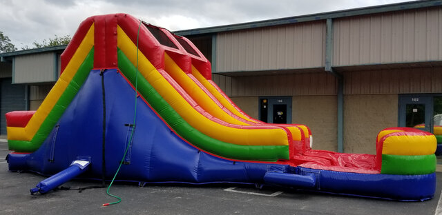 16ft Dual Lane Water Slide Rental Jacksonville Florida