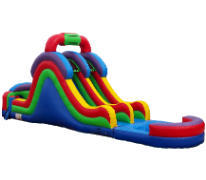 18ft Dual Water Slide SL325