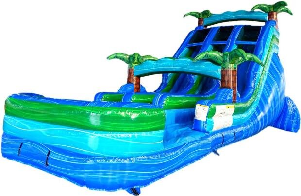 17ft Tropical Drop Water Slide SL303