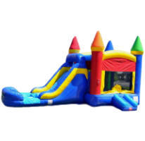 4in1 Castle Combo Water Slide C208