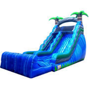 18ft Blue Tropical Dry Slide SL316 18ft Blue Tropical Dry Slide SL316
