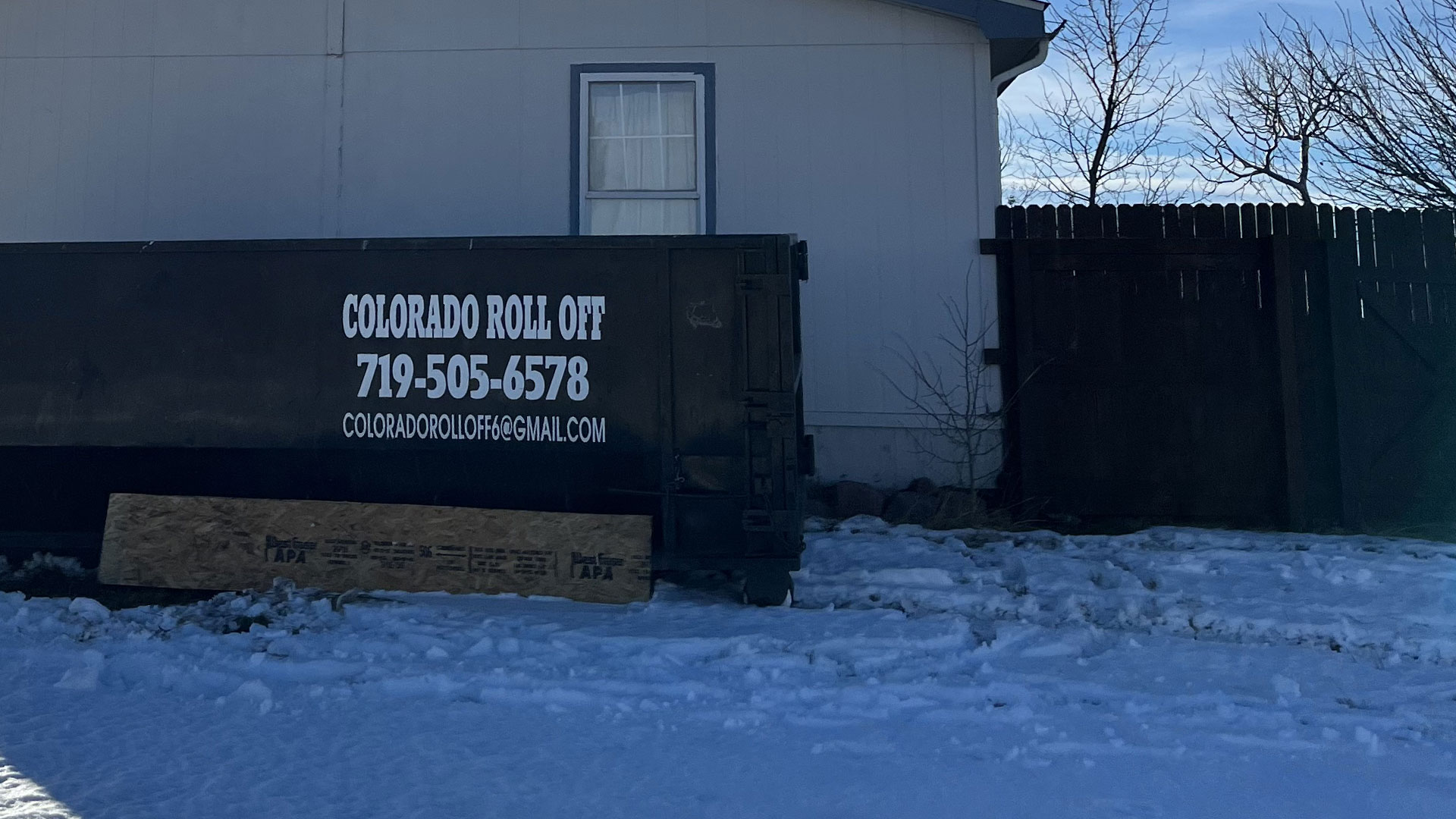 dumpster rentals colorado springs