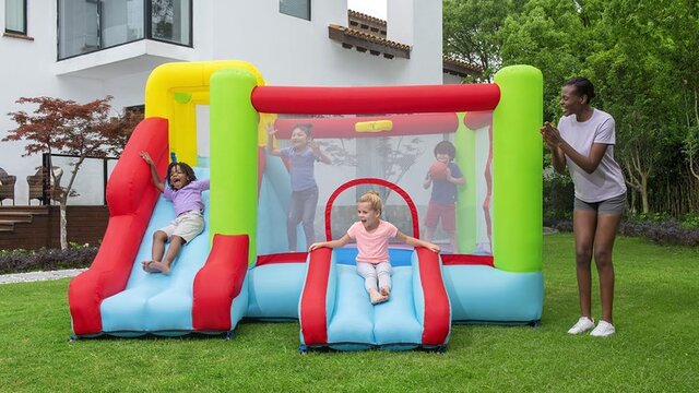 Double Bounce House Package