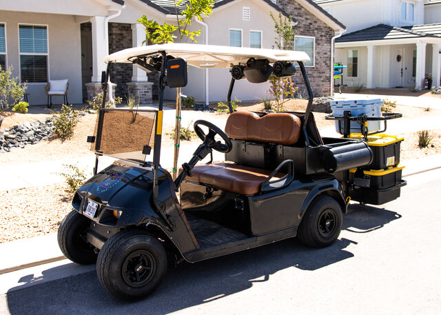 Overhauled Golf Cart Rental (4 Seater 36V) - An Audio Enhanced Riding Experience 