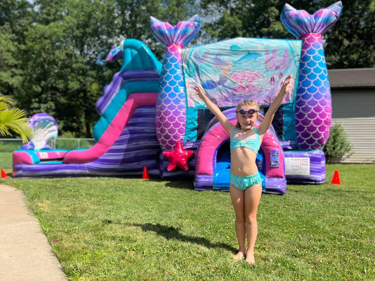 bounce house and water slide rentals Columbiana