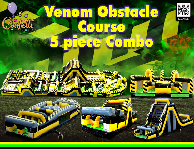Venom 5 pc 152' Obstacle Course