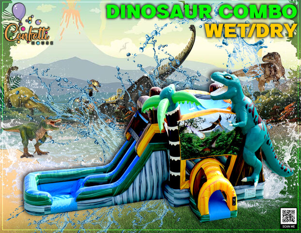 Dinosaur Bounce and Slide DRY