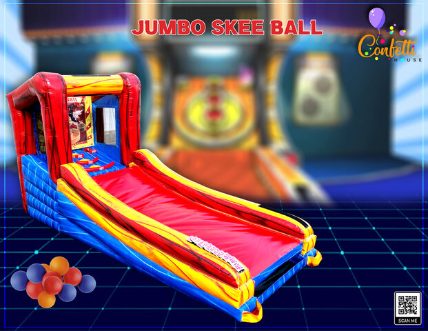 Jumbo Skee  Ball Inflatable Rental