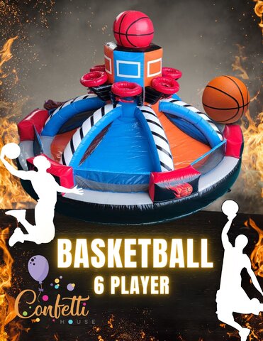 MegaHoop Inflatable Basketball Game 