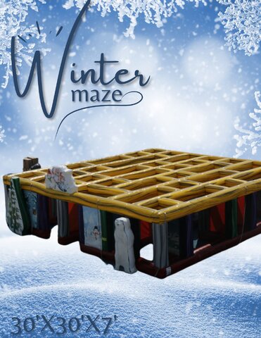 30' Winter Maze