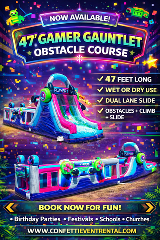 47' GAMER GAUNTLET OBSTACLE COURSE