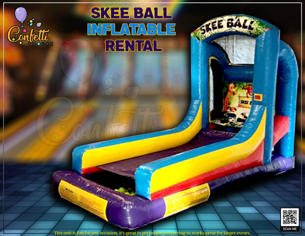 Skee Ball Inflatable Rental