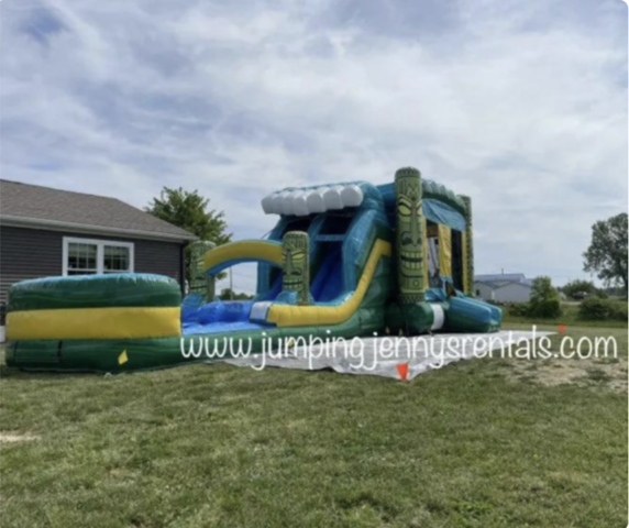 Tiki Shot Combo with Slide and Splash Pad