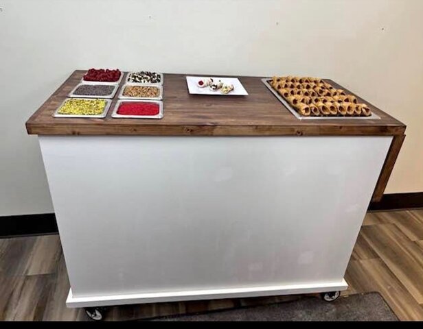 Charcuterie and Food Bar Cart Rental