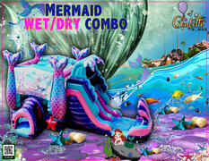Mermaid Combo Bouncer Wet/Dry