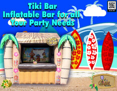Tiki Inflatable Bar