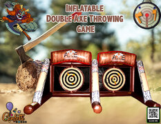 Double AXE Throwing Game 