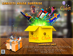 Confetti House Surprise