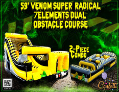 59' Venom SUPER 2-Piece Radical 7E Dual Obstacle Course
