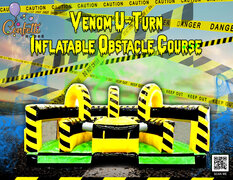 Venom U-Turn Inflatable Obstacle Course