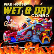 Firehouse Combo Bouncer Wet/Dry