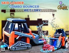 Skid Loader Combo Bouncer Wet/Dry