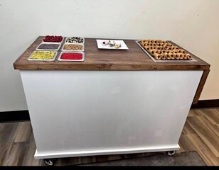 Charcuterie and Food Bar Cart Rental