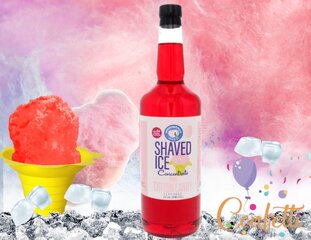 Snow Cone Syrup Quart- Pink Cotton Candy