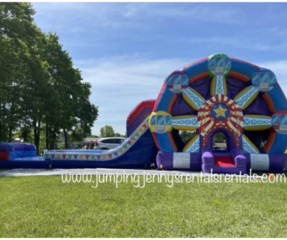 Ferris Wheel Combo with Dual Lane Slides