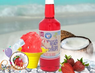 Snow Cone Syrup Quart- Tigers Blood