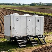 3 Stall Restroom Trailer 