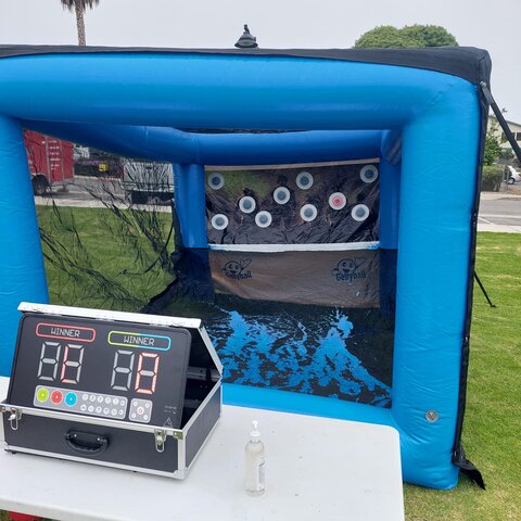 Gellyball target shooting 