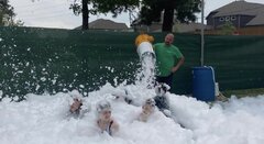 Foam party 1 and a half hours