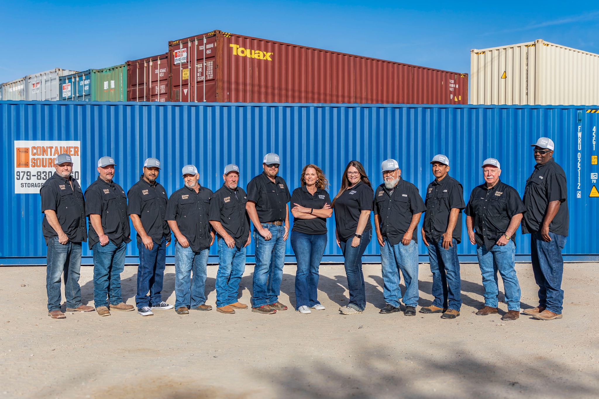 Container Source Storage & Roll Off team group photo