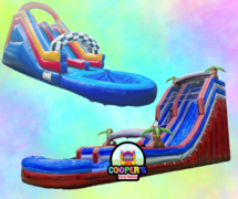 Waterslides and Obstacles