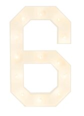 4ft Wood Marquee Light 6