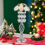20 inch Silver Bling Centerpiece