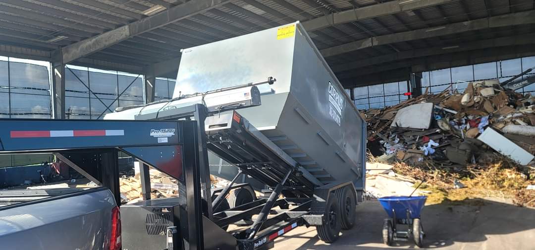 Driveway-Friendly Dumpster Rental Corpus Residents Use for Outdoor Projects and Yard Work