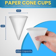 10 Pack Paper Snow Cones