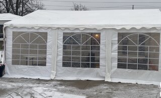 20x20 See through side window walls