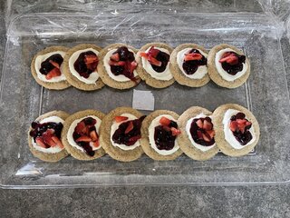 Blueberry Cheesecake Cookies 