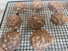 Chocolate Sea Salt Caramel Cookies per Dozen 