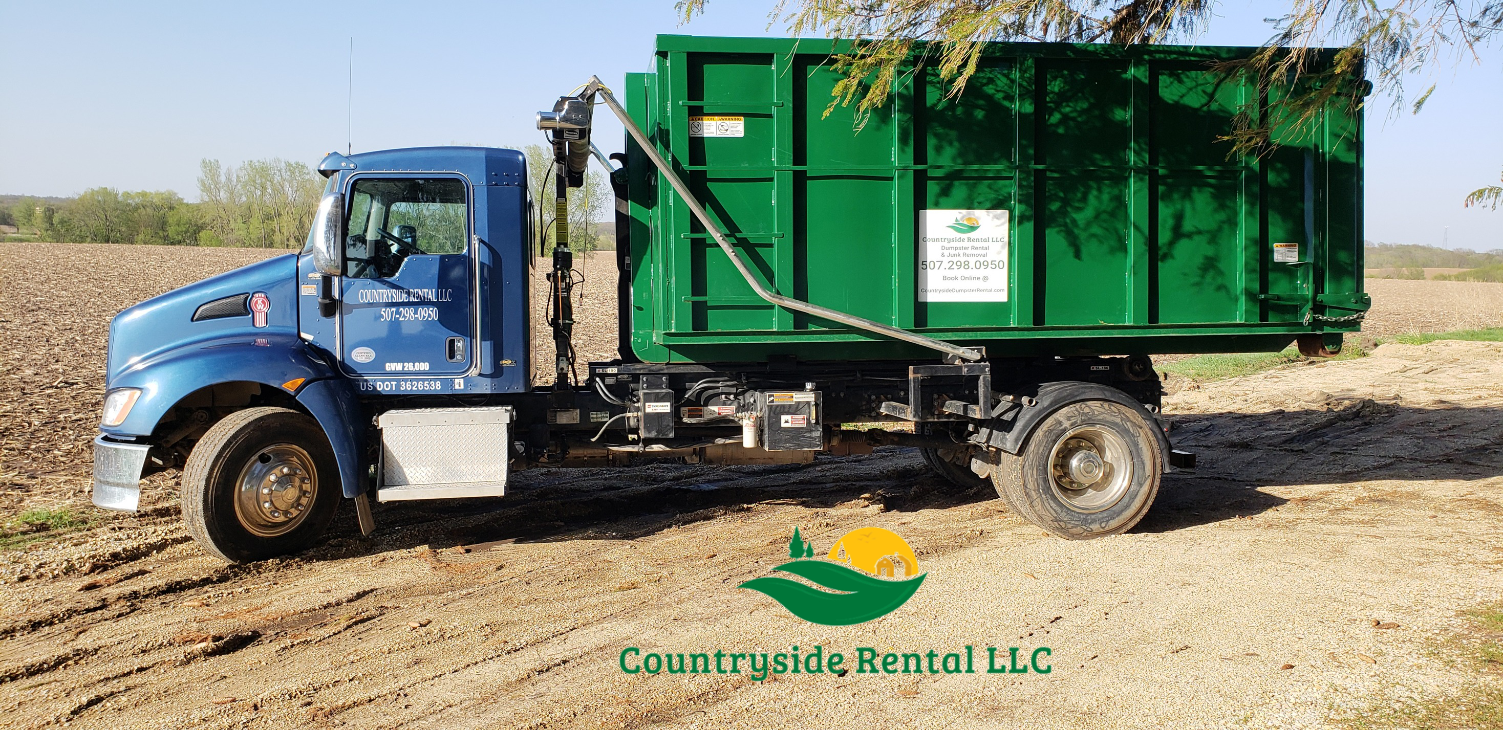 Residential Dumpster Rental Countryside Rentals Apple Valley MN