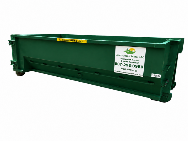 10 Cubic Yard Dumpster Mixed Solid Waste (Household Junk)