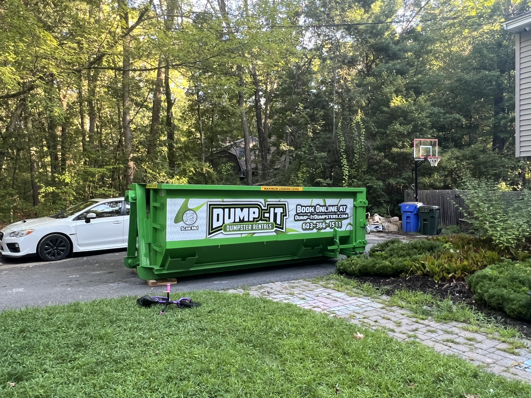 trucks from dump-it dumpster rentals