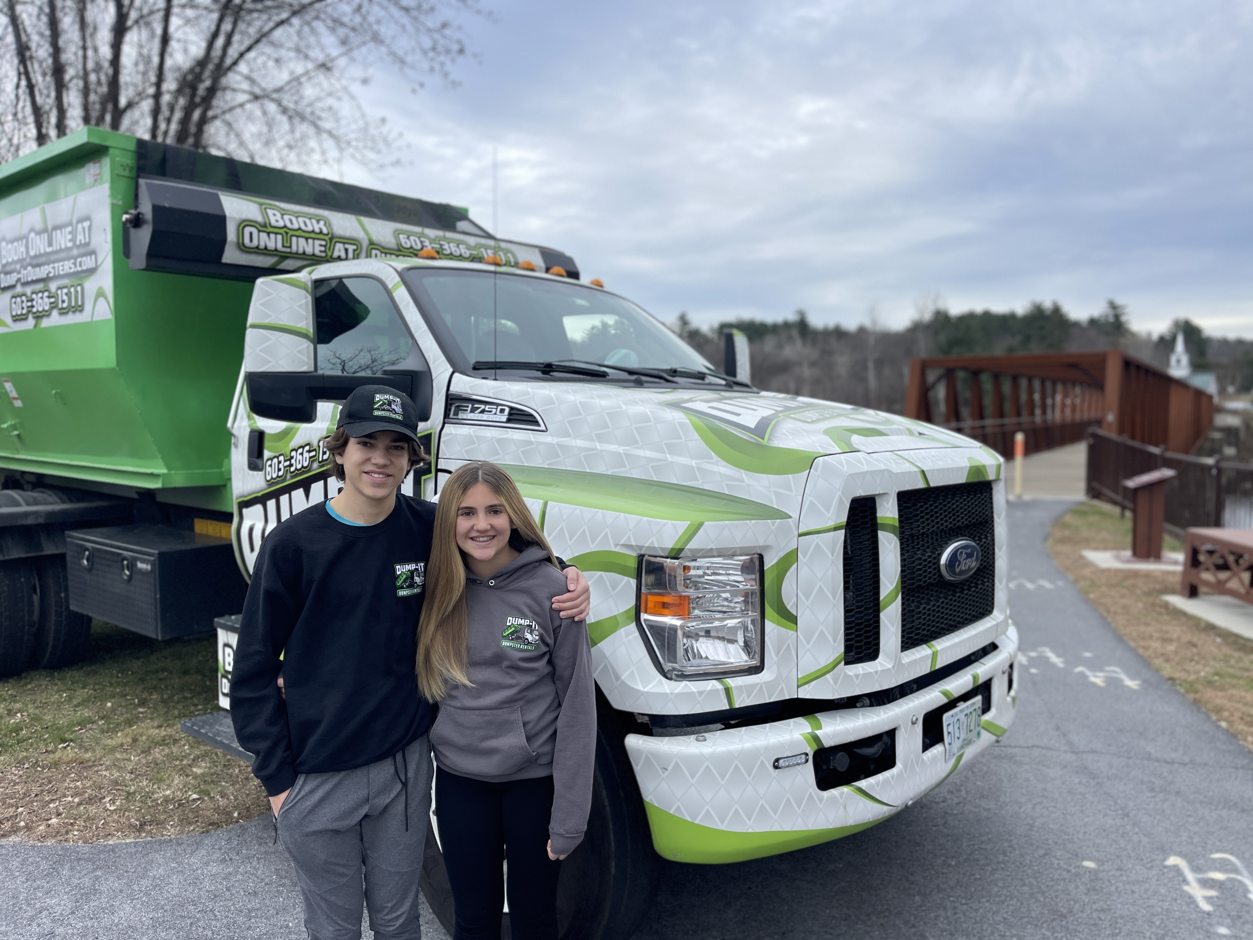 trucks from dump-it dumpster rentals