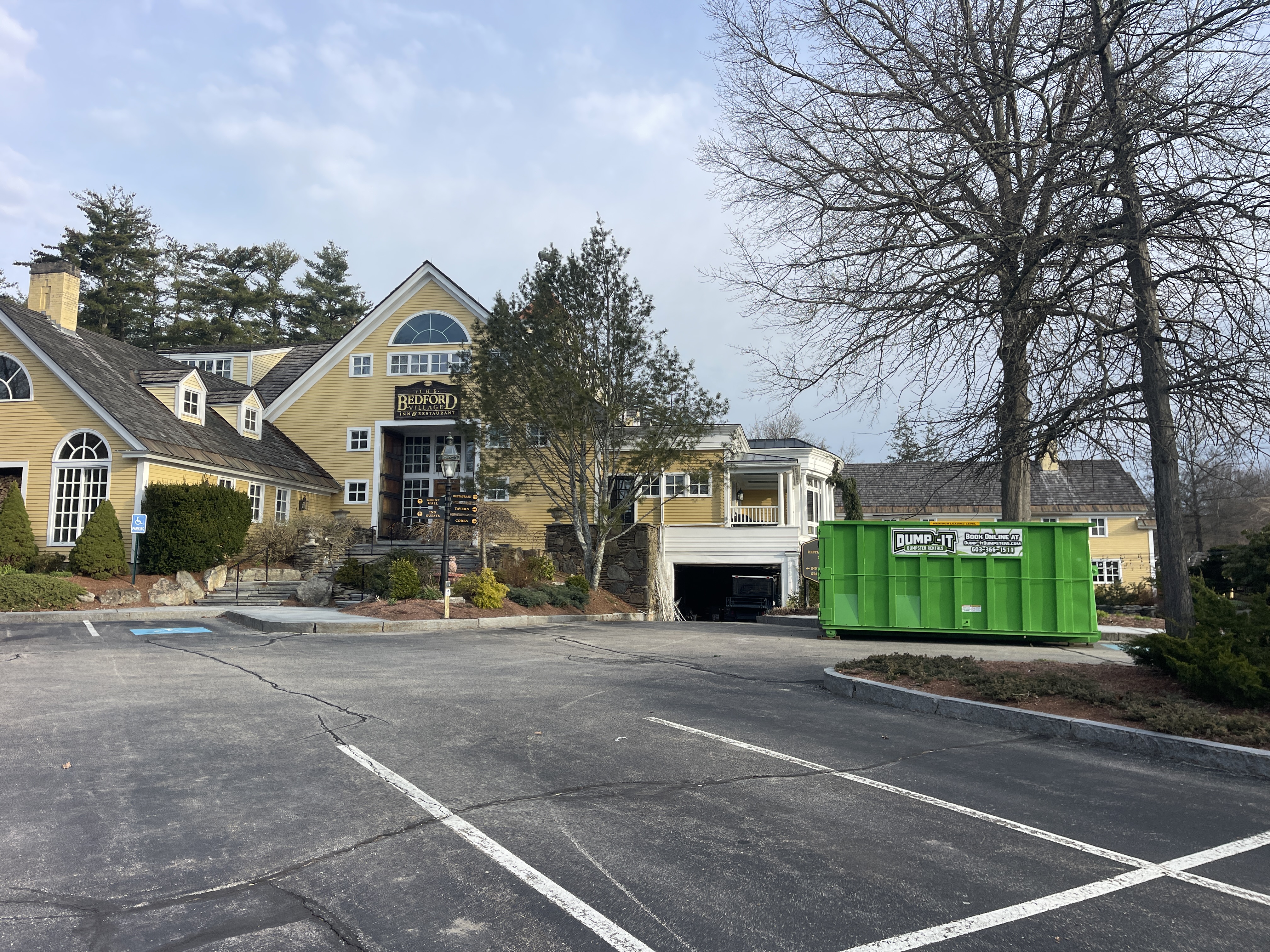 Commercial dumpster provided by Dump-It Dumpster Rentals