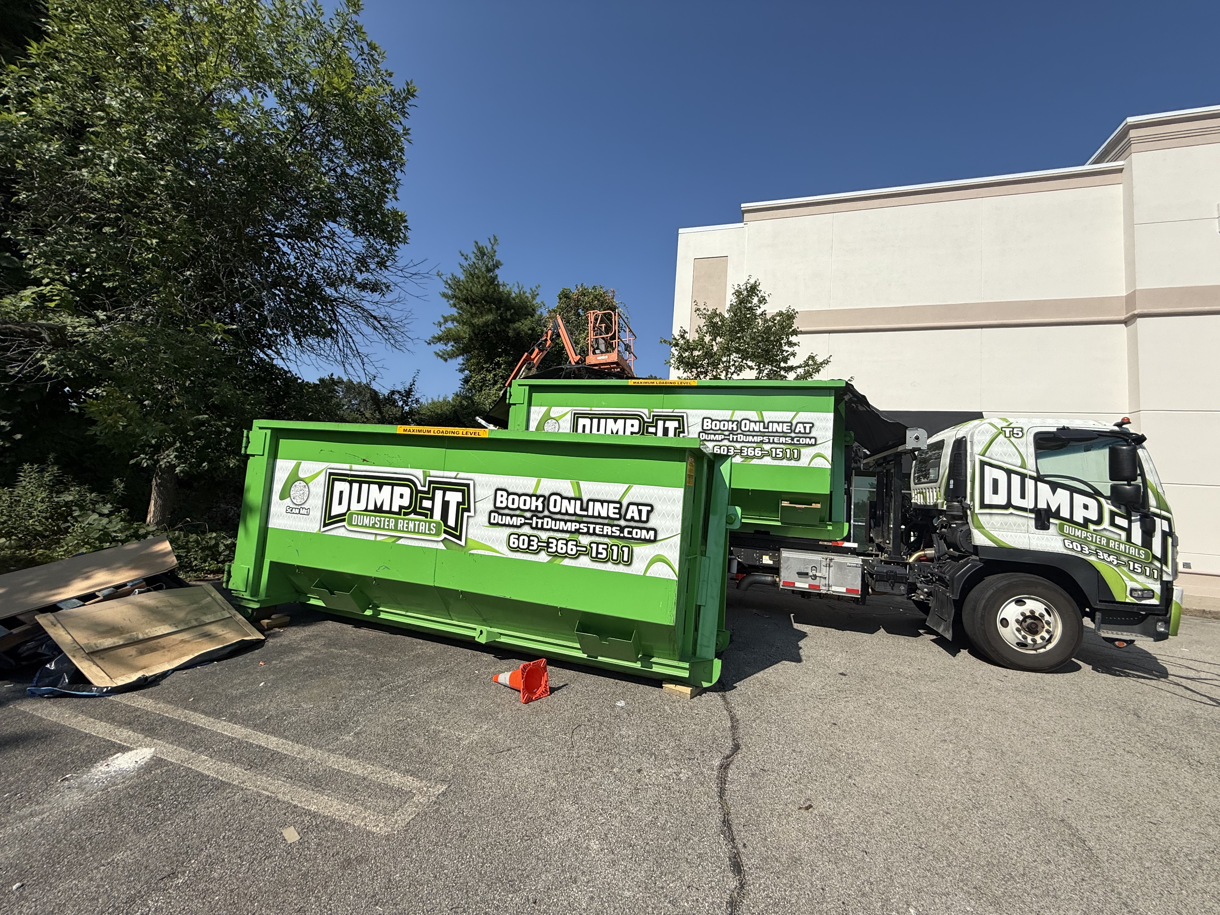 dumpsters from dump-it dumpster rentals