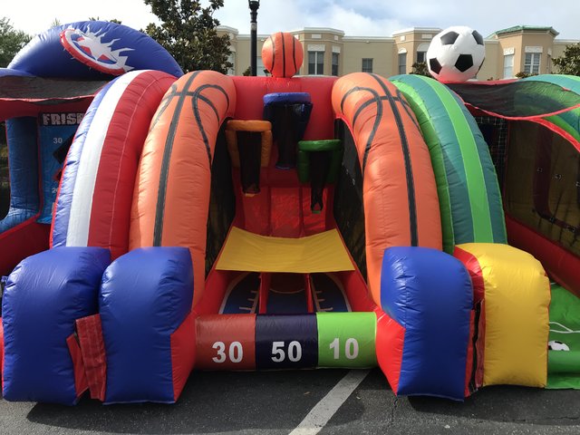 Dallas Cowboy Funhouse - Bounce House with Slide - Dallas Party Rental