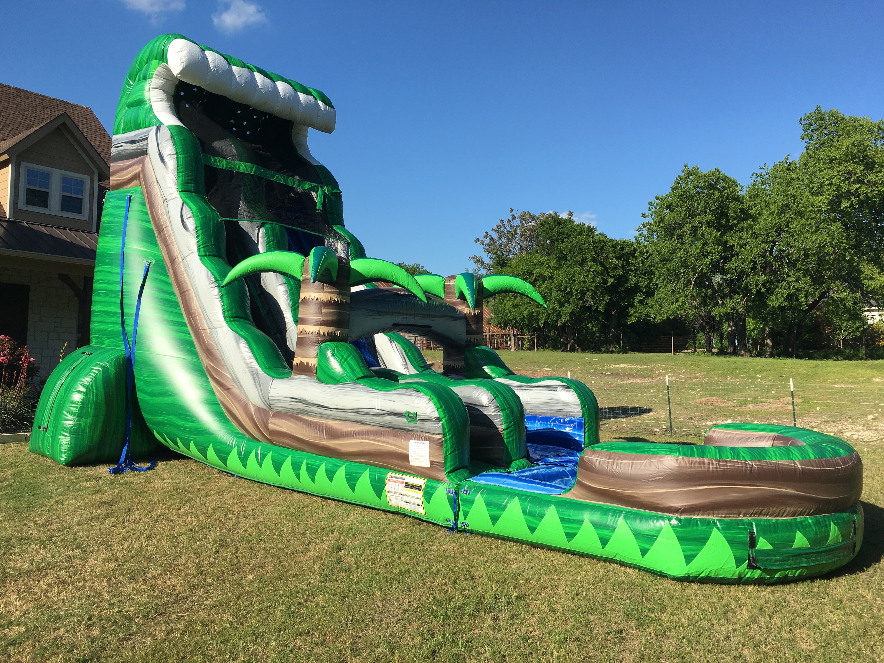 large water slide